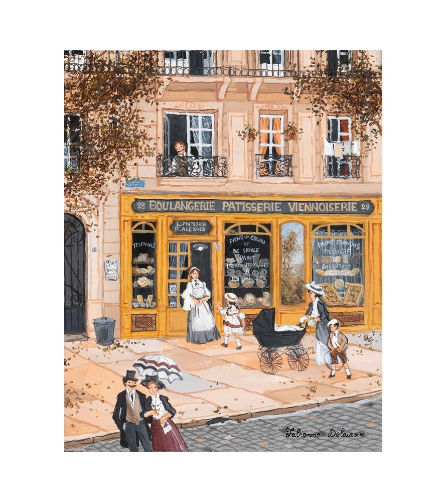Pièces Avenue Felix Faure Puzzle Bois 80