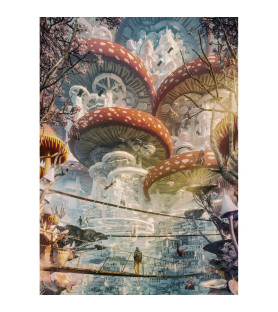 SHROOMLAND FUTURES CITIES Puzzle 1000 Pièces