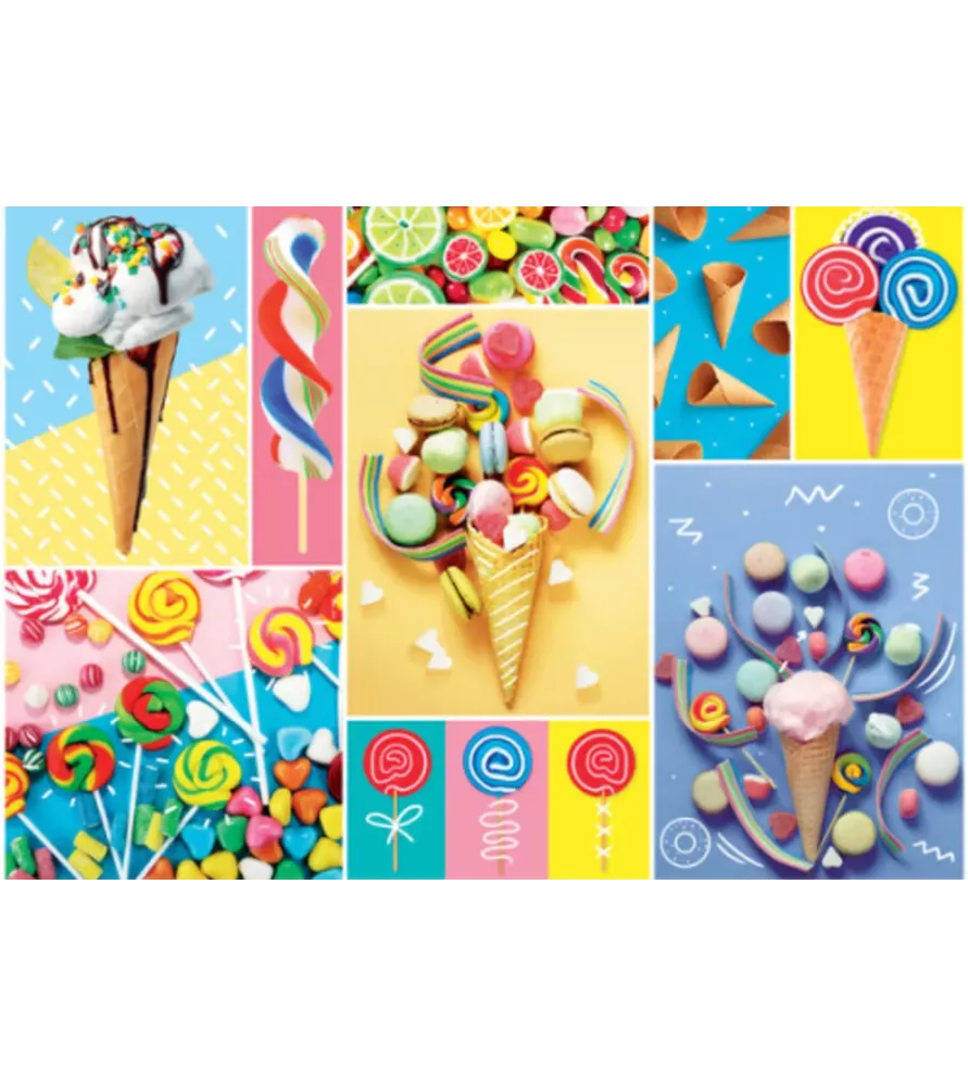 Puzzle 500 pièces Favorite Sweets Trefl| Confiseries