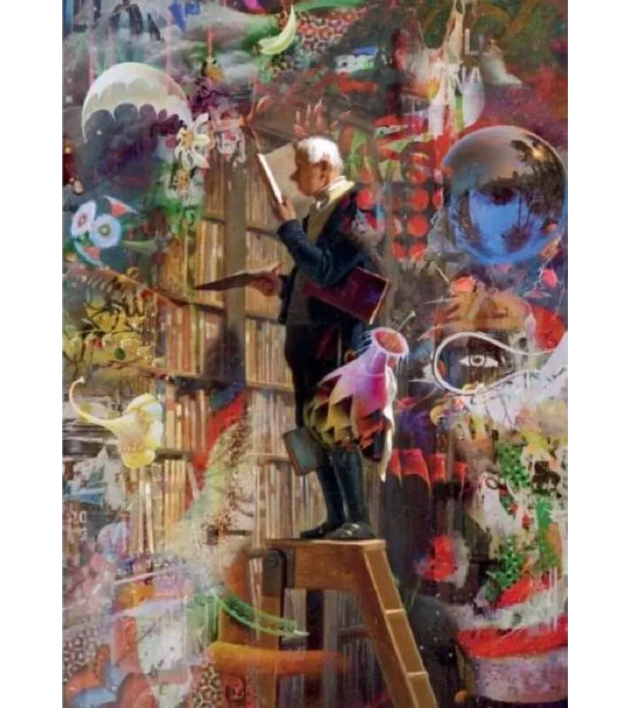 Puzzle 1000 Pièces The Bookworm Rebrush Heye | Art & Street