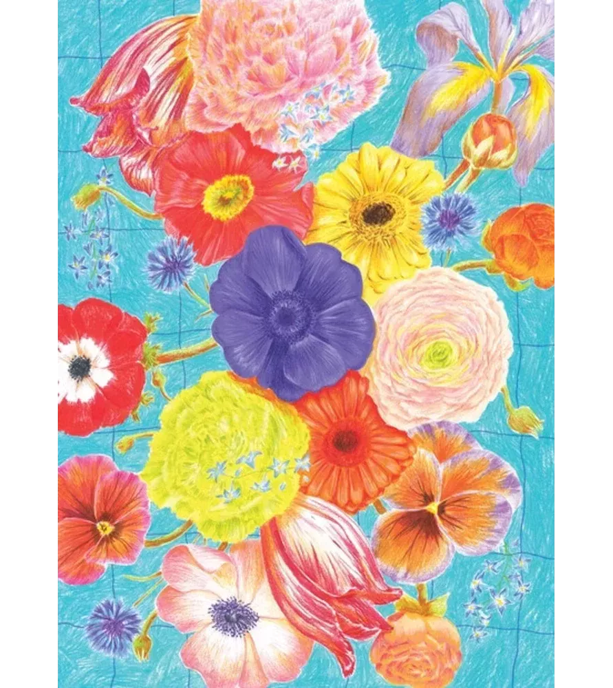 Puzzle Nature Peinture (Jour Férié) – bouquet floral coloré et artistique – chez Assemblez-Moi à Langon
