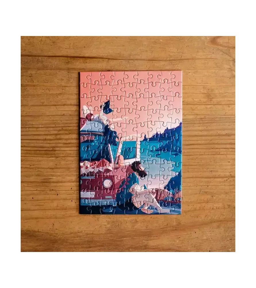 Mini puzzle TREVELL 99 pieces ROAD TRIP