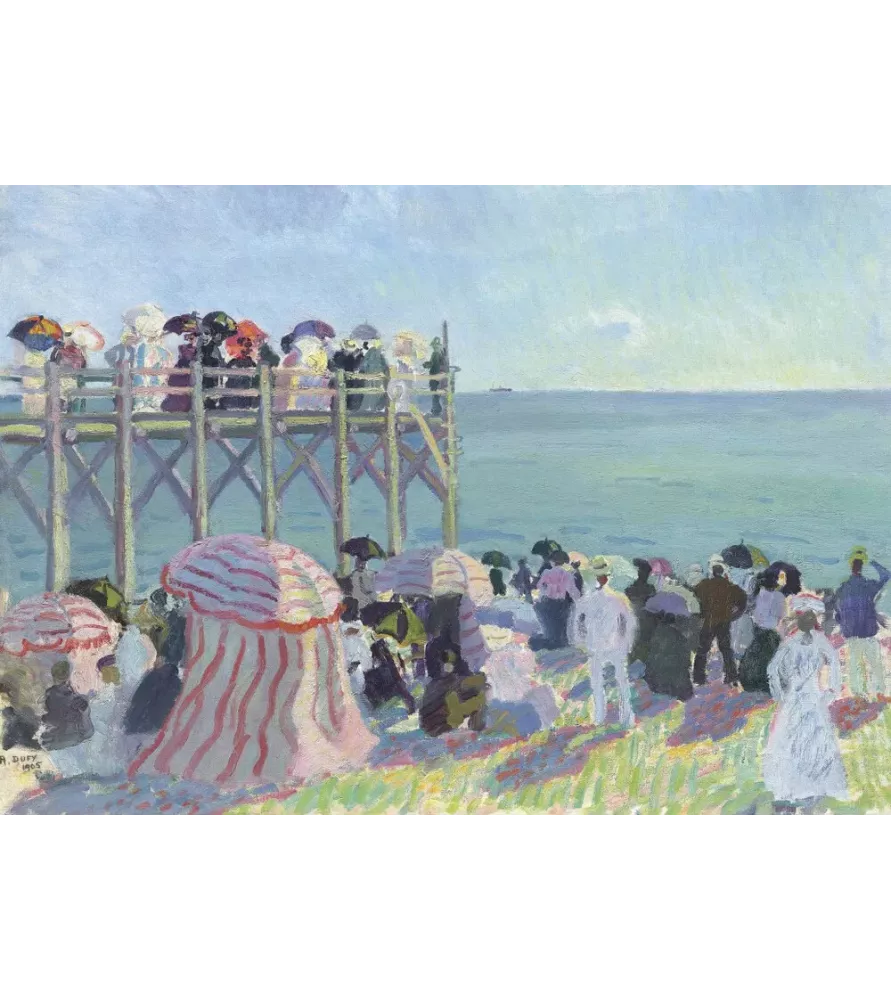Puzzle Grafika 500 pièces Raoul Dufy La Plage de Trouville – Assemblez-Moi Langon
