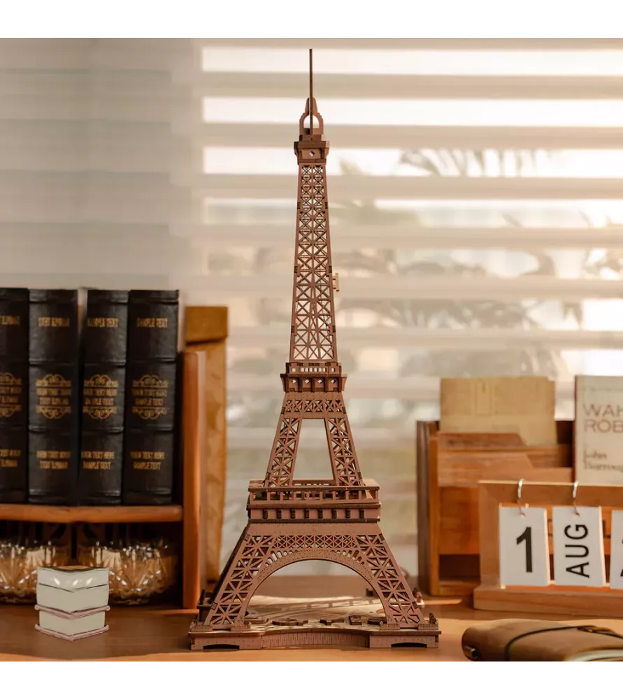 DIY Maquette Night of the Eiffel Tower Rolife – Tour Eiffel lumineuse en bois – chez Assemblez-Moi