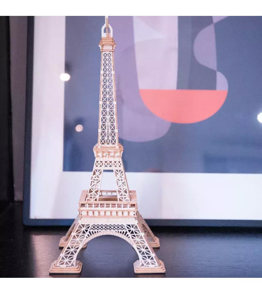 Maquette Tour Eiffel en bois Rolife – monument parisien miniature à assembler – disponible à Langon