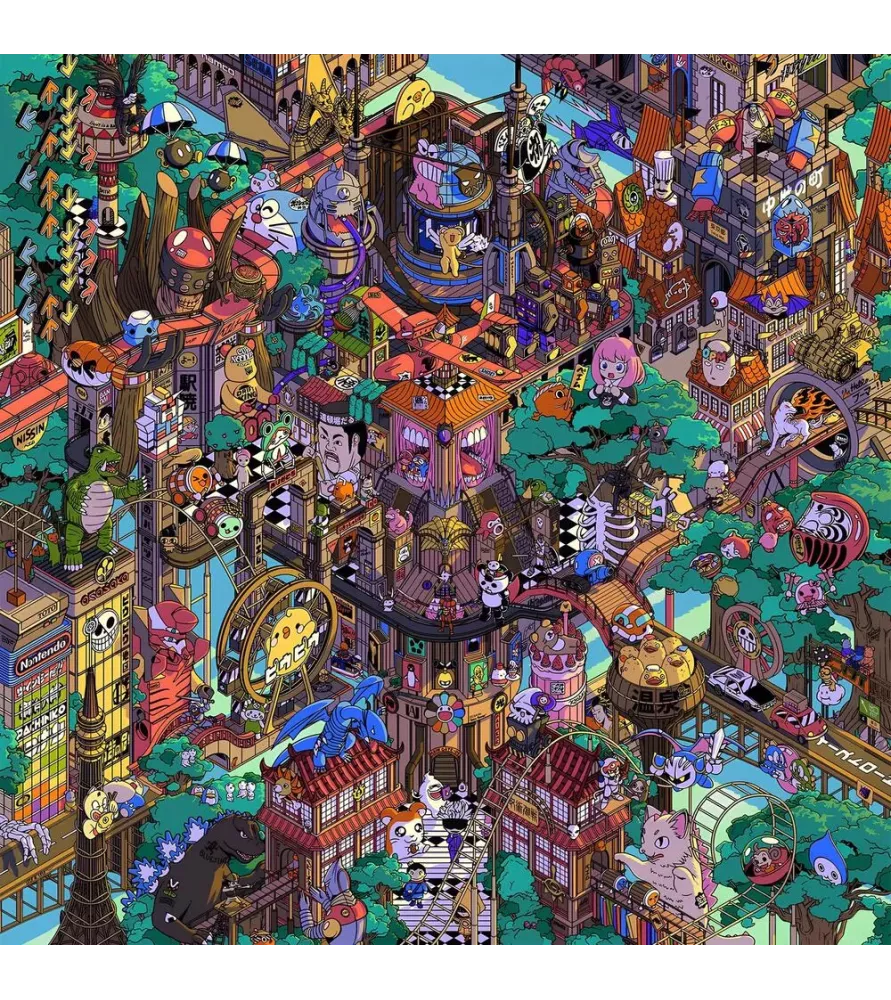 Affiche Tokyo Parade – 300 références pop culture japonaise – disponible à Langon
