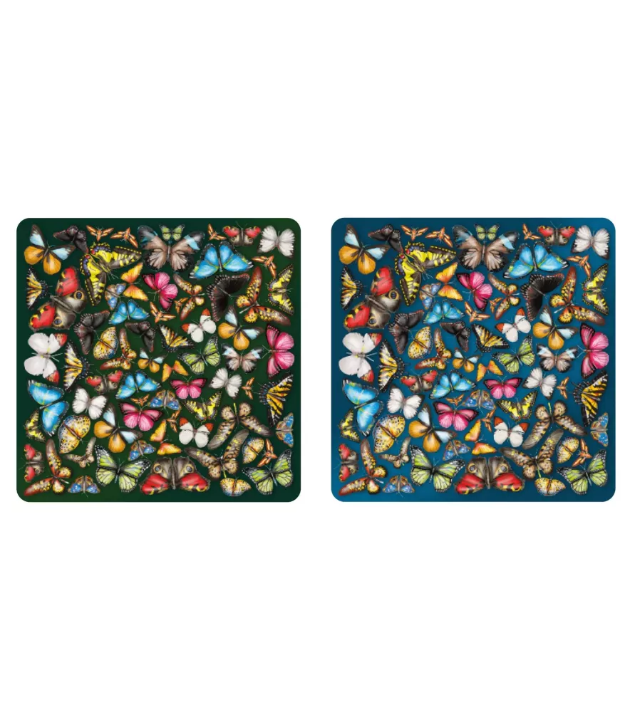 Puzzle Double Papillon – envol coloré recto-verso en bois, détails lumineux et ambiance poétique – chez Assemblez-Moi