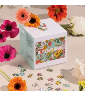Puzzle Je m’emmerdais – message humoristique typographique – Piece & Love – disponible à Langon