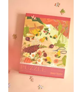 Puzzle Le retour du marché – étal fleuri, légumes & fruits – disponible à Langon
