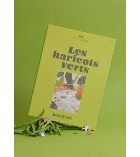 Puzzle Les Haricots Verts (Jour Férié) – scène de cuisine française lumineuse – chez Assemblez-Moi à Langon