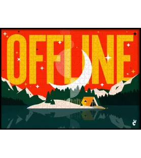 Puzzle Offline Piece & Love 1000 pièces – illustration douce et apaisante – chez Assemblez-Moi