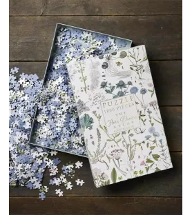 Puzzle Koustrup & Co Flora Danica – planches botaniques danoises – disponible à Langon