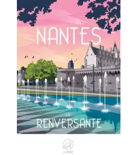 Puzzle Nantes Renversante 1000 pieces La Loutre - miroir d’eau et reflets urbains de Nantes - Assemblez-Moi Langon Sud Gironde