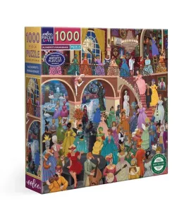 Puzzle Alchemist’s Masquerade eeBoo – illustration mystique et colorée – chez Assemblez-Moi