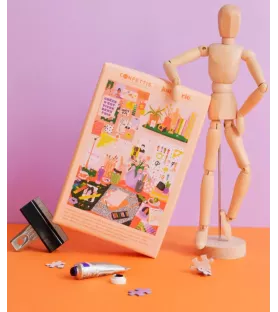 Puzzle Du Feutre sur les Mains (Jour Férié) – atelier coloré et créatif – chez Assemblez-Moi à Langon