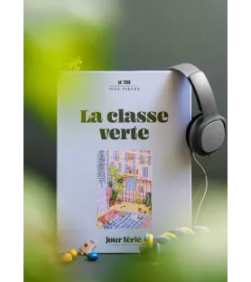 Puzzle La Classe Verte (Jour Férié) – balcon ensoleillé et plantes vertes – chez Assemblez-Moi à Langon
