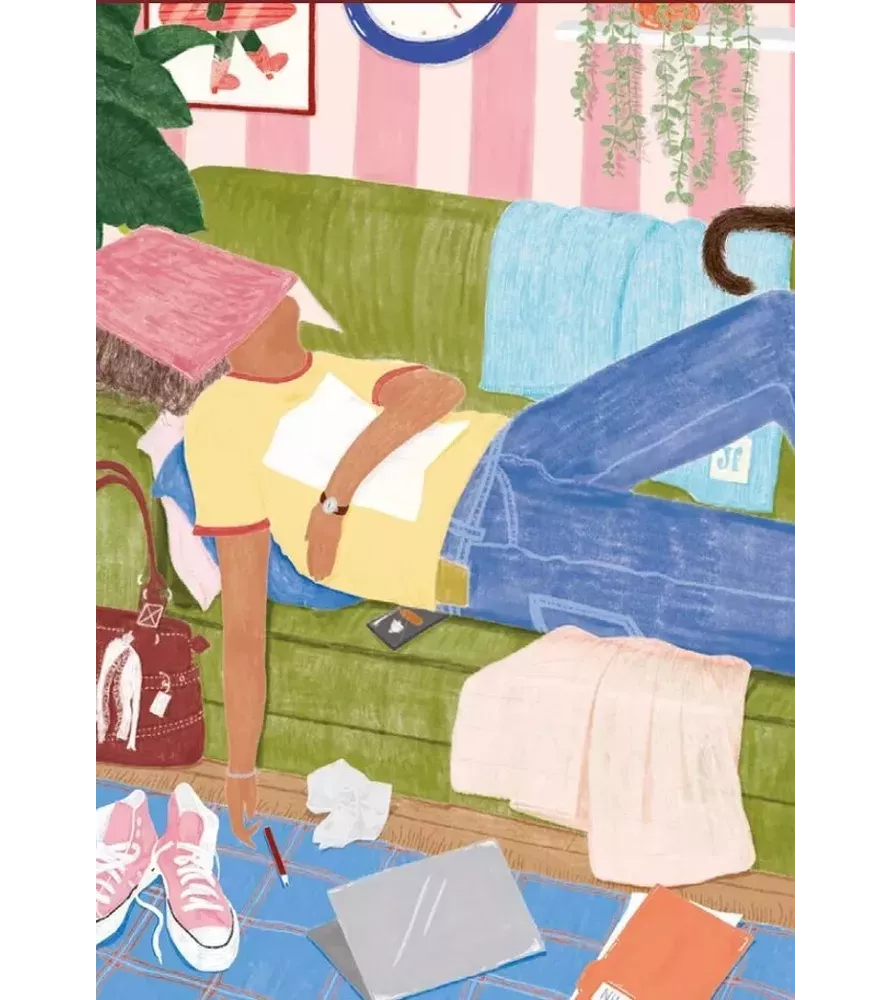 Puzzle La petite sieste – 100 pièces (Jour Férié) | Assemblez-Moi