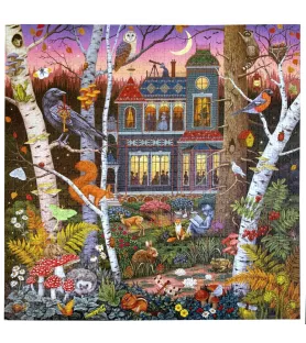 Puzzle Alchemist’s Forest – manoir et forêt mystérieuse 1000 pièces (eeBoo) – chez Assemblez-Moi