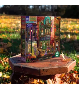 Puzzle Fall in Brooklyn eeBoo 1000 pièces boîte automnale – chez Assemblez-Moi