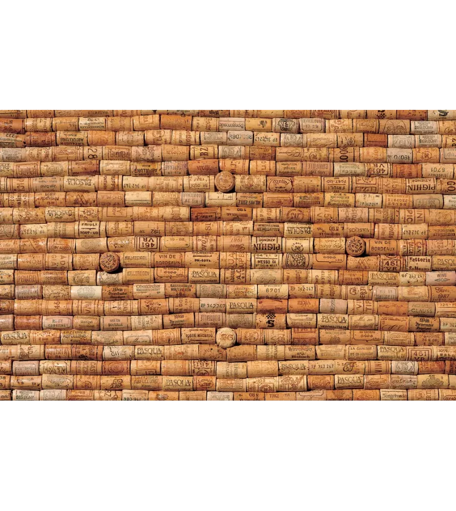 Puzzle Les Bouchons Piatnik – mur de bouchons de vin en liège – disponible à Langon