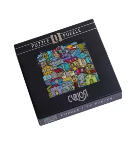 Q12 Puzzle Argent 4 72 piéces Curiosi