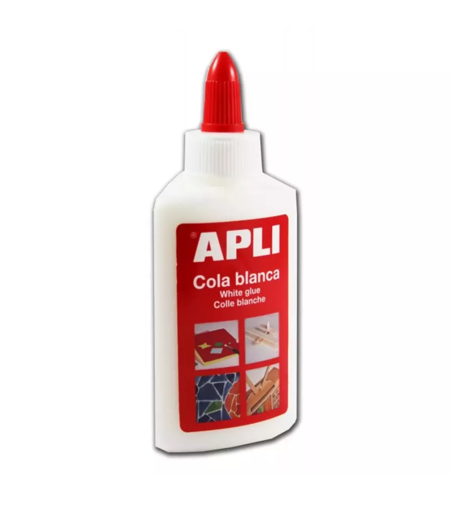 Colle blanche APLI 40 g – flacon pour loisirs créatifs – chez Assemblez-Moi
