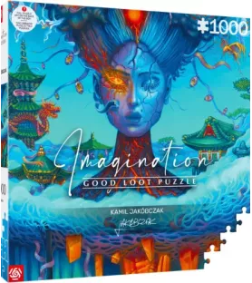Puzzle Fuji Good Loot – visage onirique, dragon et temples fantastiques – disponible à Langon