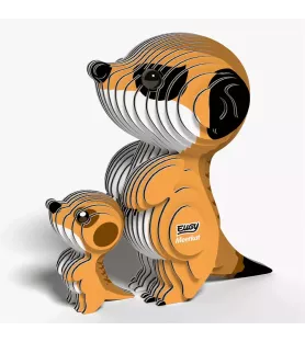 DIY Suricate EUGY – duo de suricates en maquette 3D carton – chez Assemblez-Moi