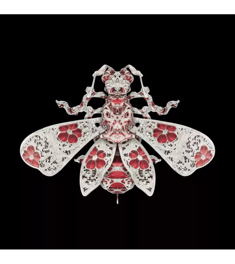 Puzzle 3D métal Ruby Sabah Piececool – abeille décorative aimantée chez Assemblez-Moi