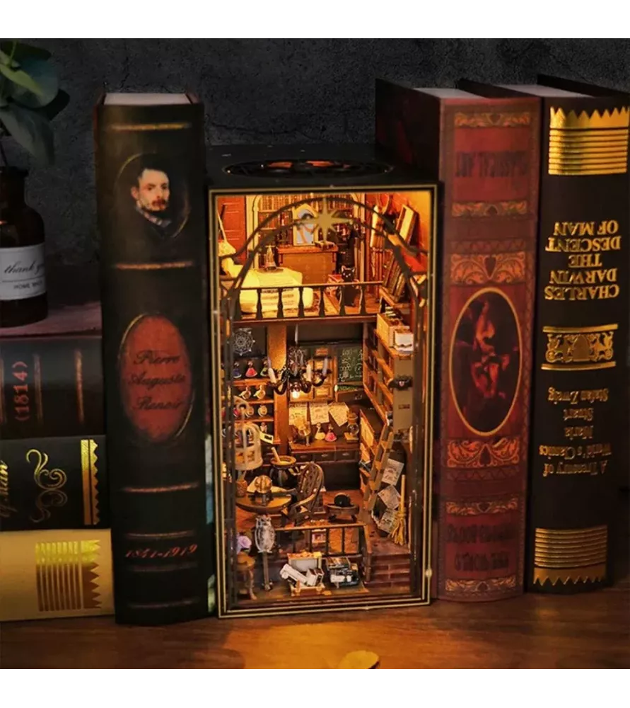 DIY Maison Magique de Mira – book nook fantasy lumineux miniature – chez Assemblez-Moi