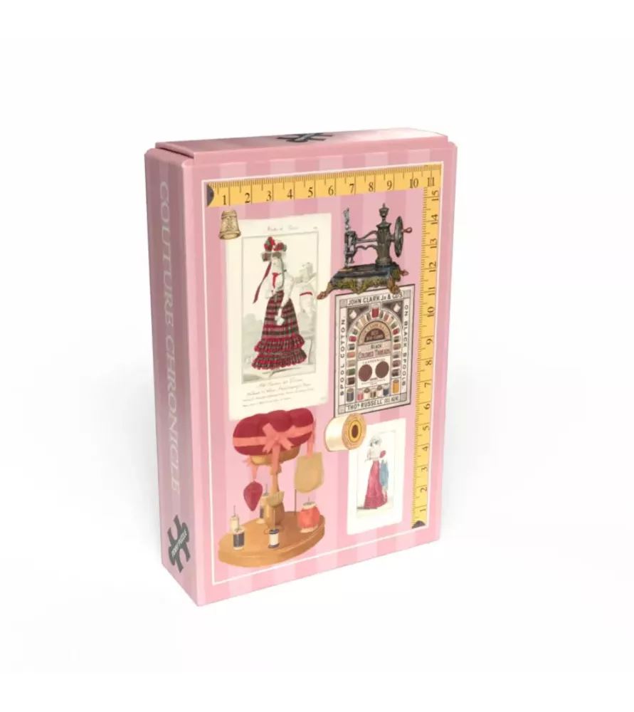 Mini Puzzle Couture Chronicle 99 pièces – accessoires couture vintage – chez Assemblez-Moi