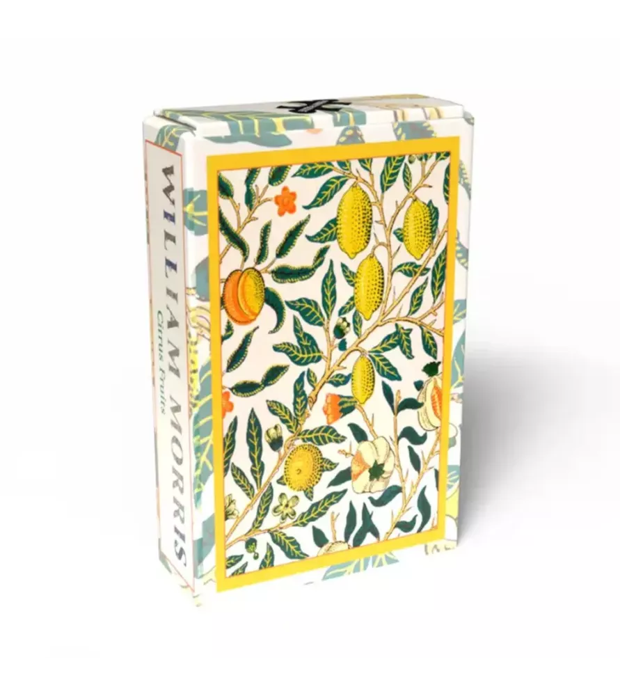 Mini Puzzle Citrus Fruits 99 pièces – illustration botanique William Morris – chez Assemblez-Moi