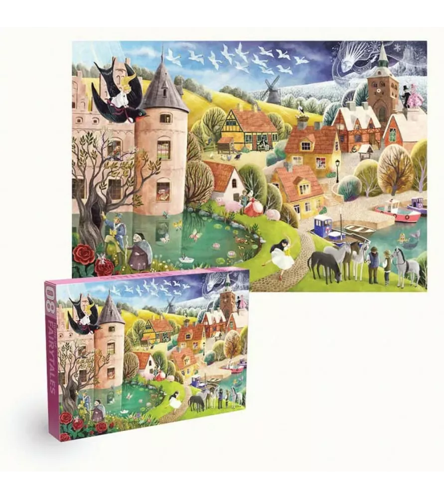 Puzzle Home of Fairytales 1000 pièces – univers féerique inspiré des contes – chez Assemblez-Moi
