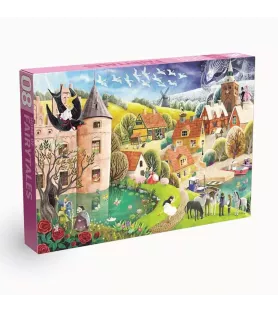 Puzzle Home of Fairytales 1000 pièces – univers féerique inspiré des contes – chez Assemblez-Moi