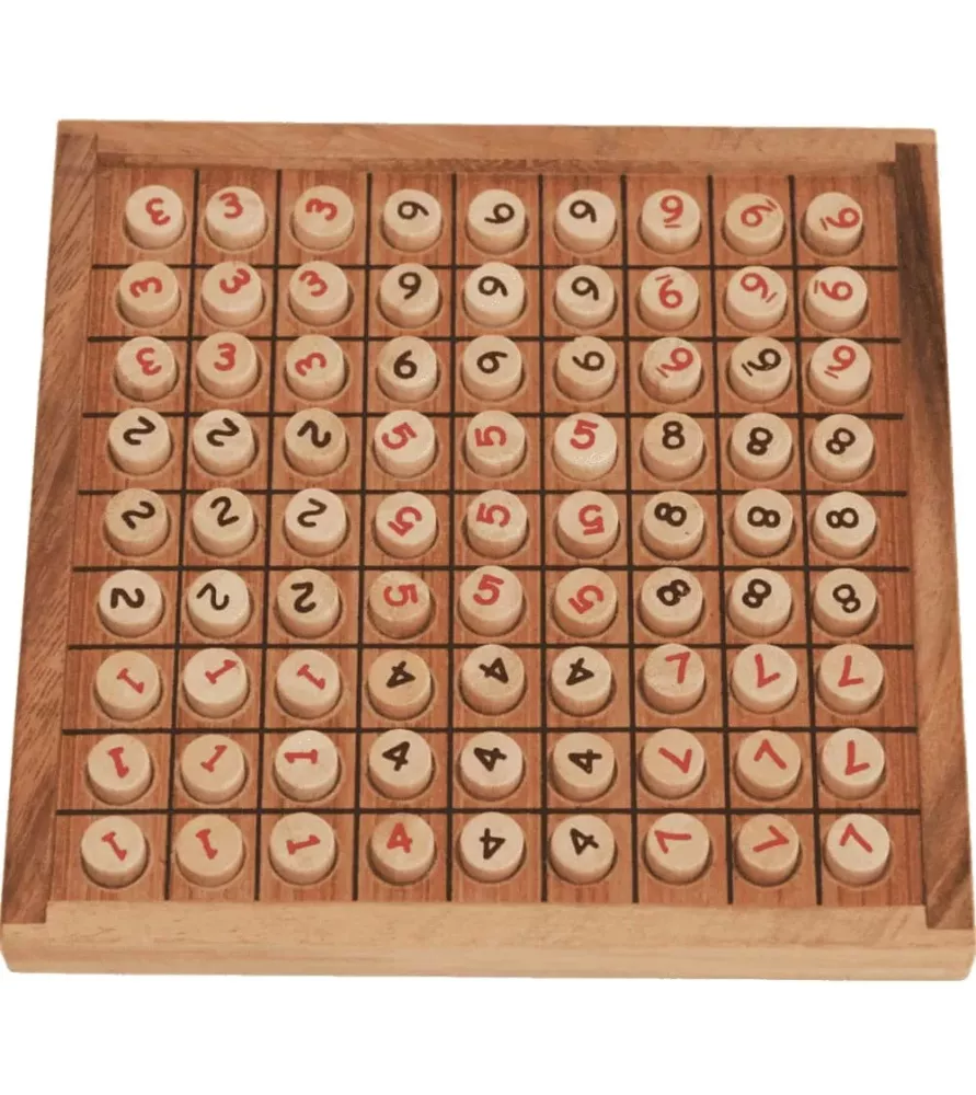 Sudoku en bois Atelier Mikado réutilisable – jeu de logique – Assemblez-Moi à Langon
