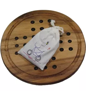 Solitaire Rond Grand Modèle Atelier Mikado avec billes en verre – Assemblez-Moi à Langon