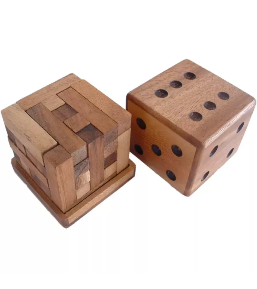 La Boîte à Y Atelier Mikado – casse-tête 3D en bois massif – Assemblez-Moi à Langon