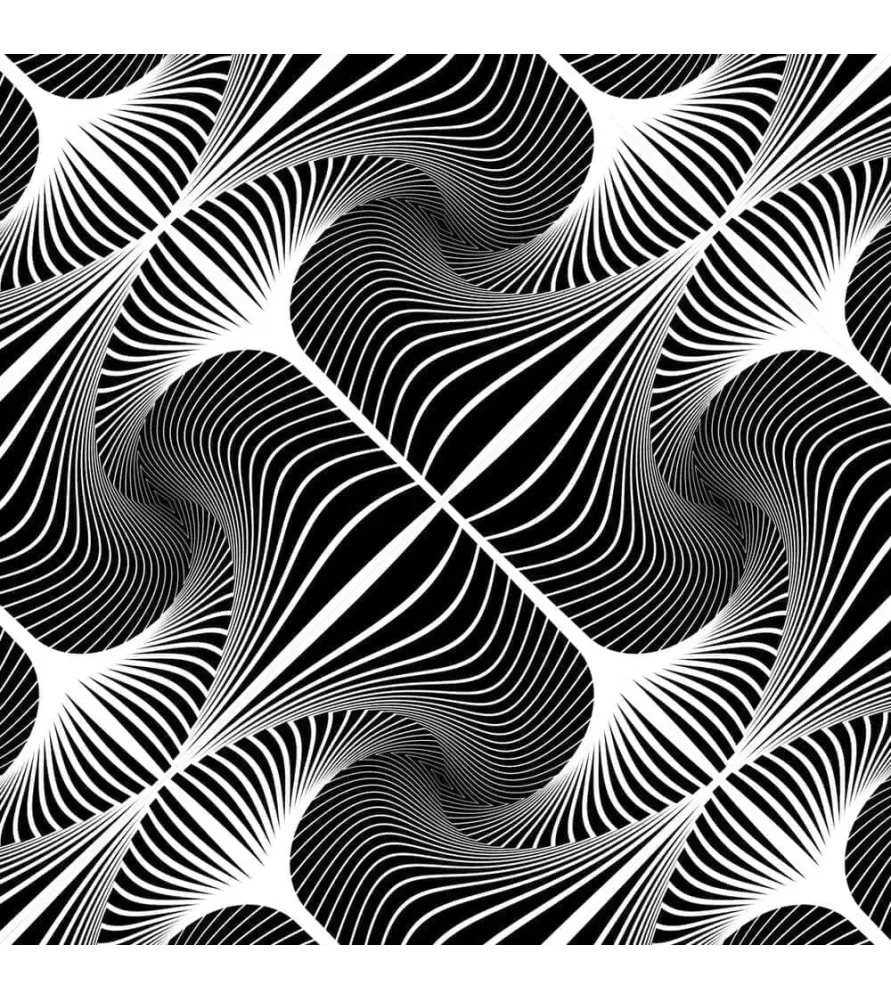 Puzzle Q Shimmer 1 Curiosi 79 pièces illusion d'optique noir et blanc chez Assemblez-Moi Langon