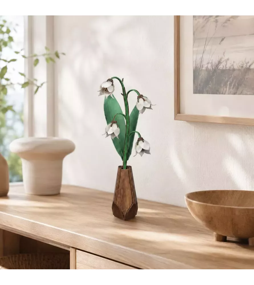 DIY Muguet Cutebee – fleur en bois décorative à assembler – chez Assemblez-Moi