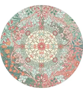 Puzzle William Morris 500 pièces Pomegranate – composition florale circulaire Arts and Crafts – chez Assemblez-Moi