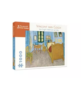 Puzzle La Chambre de Van Gogh à Arles 1000 pièces Pomegranate – intérieur bleu de Vincent van Gogh – chez Assemblez-Moi