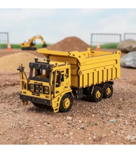 DIY Dump Truck ROKR – camion-benne 3D en bois à assembler – chez Assemblez-Moi