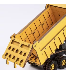 DIY Dump Truck ROKR – camion-benne 3D en bois à assembler – chez Assemblez-Moi