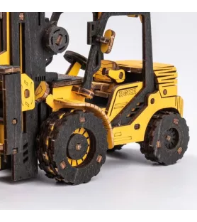 DIY Forklift ROKR – chariot élévateur 3D en bois à assembler – chez Assemblez-Moi