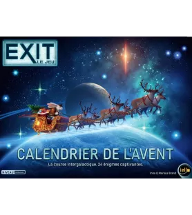 Calendrier de l’Avent EXIT La Course Intergalactique – contenu du jeu et 24 énigmes