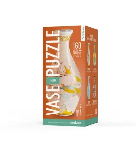 Vase Puzzle Sakura PieceRelax – coffret et montage du vase 3D japonais 160 pièces