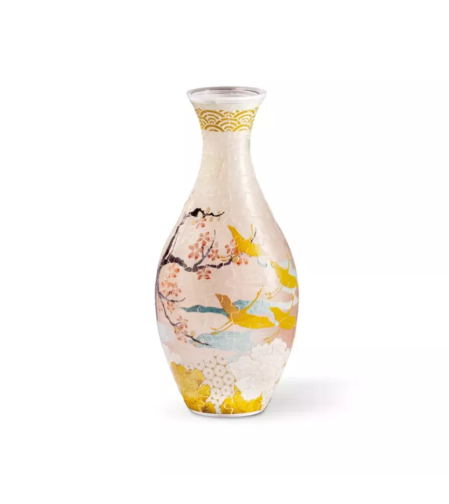 Vase Puzzle Sakura PieceRelax – coffret et montage du vase 3D japonais 160 pièces