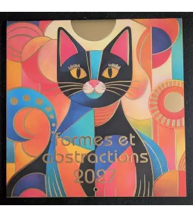 Calendrier 2027 Formes et Abstractions Art Grafik