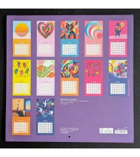 Calendrier 2027 Formes et Abstractions Art Grafik