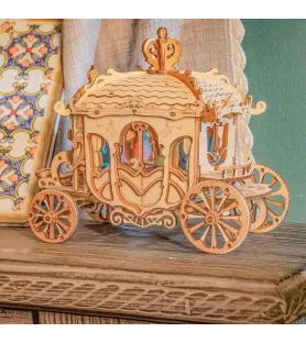 DIY Carriage Rolife – carrosse royal 3D en bois à assembler – chez Assemblez-Moi